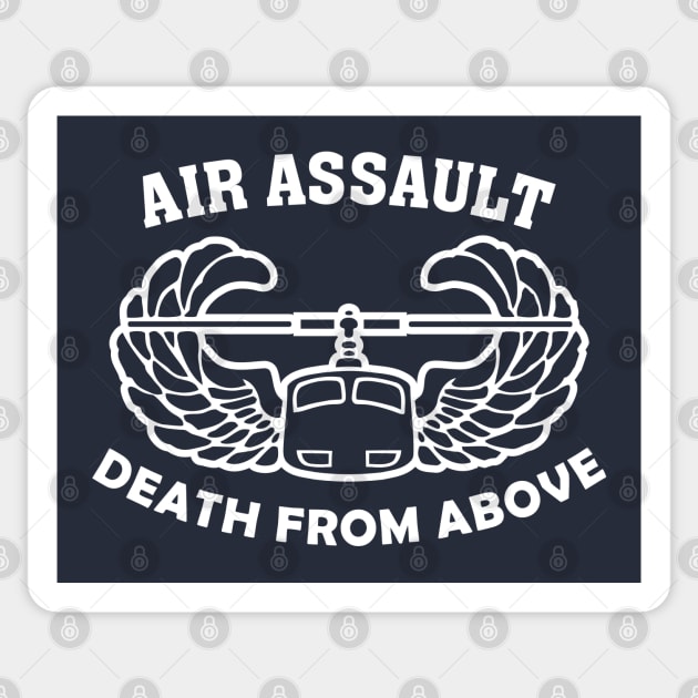 Mod.9 The Sabalauski Air Assault School Death from Above Sticker by parashop